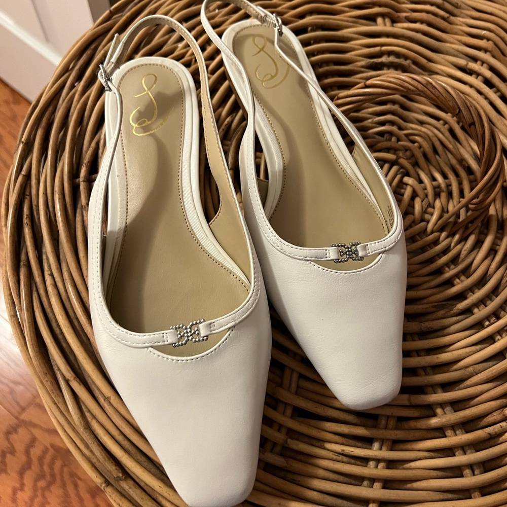 Sam Edelman slingback flat
Size 9.5 
Worn